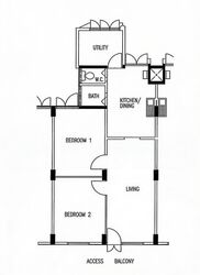 Blk 6 Ghim Moh Road (Queenstown), HDB 3 Rooms #539625601